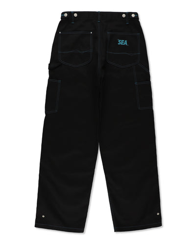 WAVE BLUE STITCH PANT
