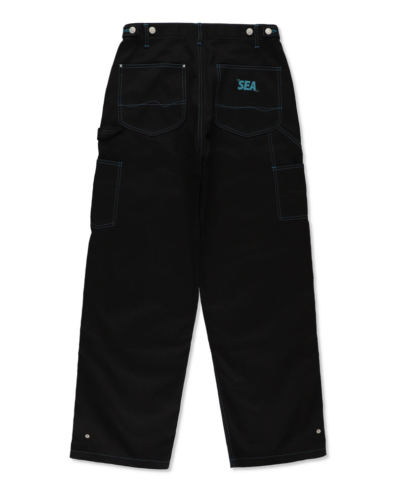 WAVE BLUE STITCH PANT