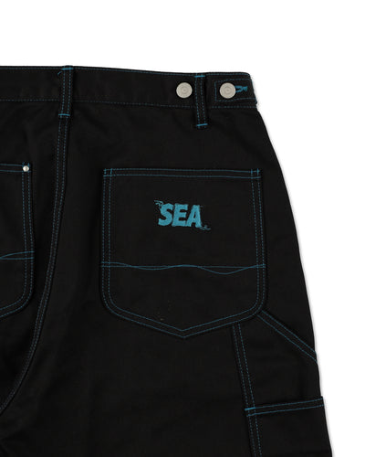 WAVE BLUE STITCH PANT