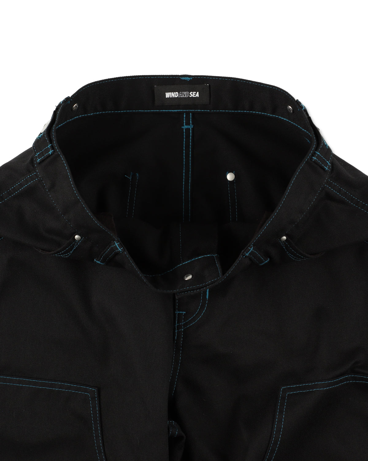 WAVE BLUE STITCH PANT