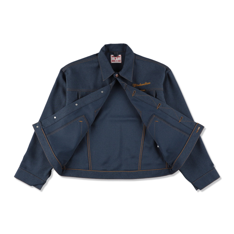 Wrangler x WDS 124MJ Wrancher Jacket / SEA_BLUE