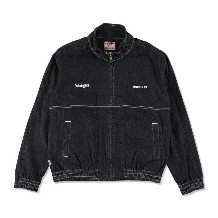 Wrangler x WDS Denim Track Jacket / BLACK