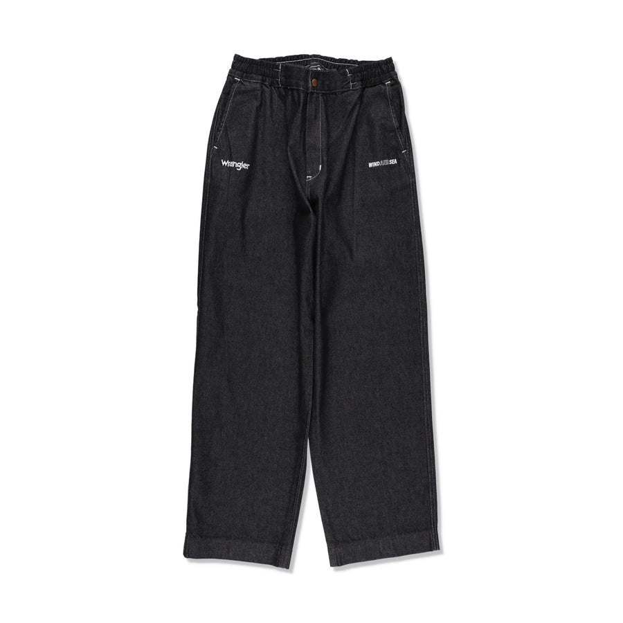 Wrangler x WDS Denim Track Trousers / BLACK