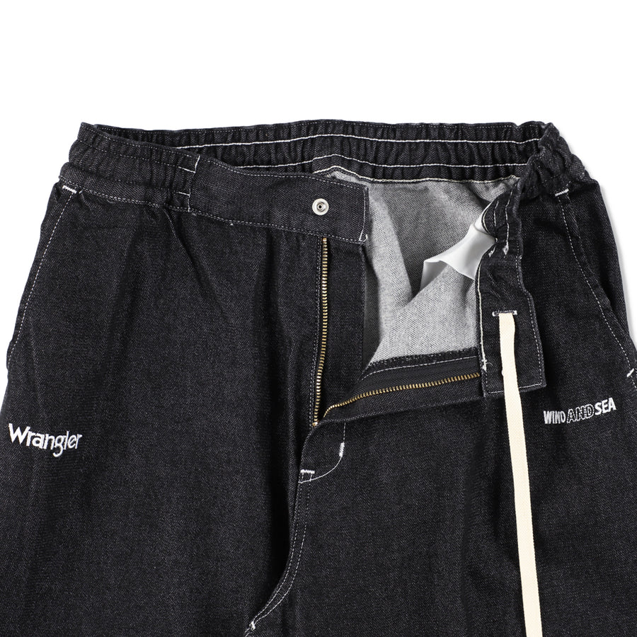 Wrangler x WDS Denim Track Trousers / BLACK