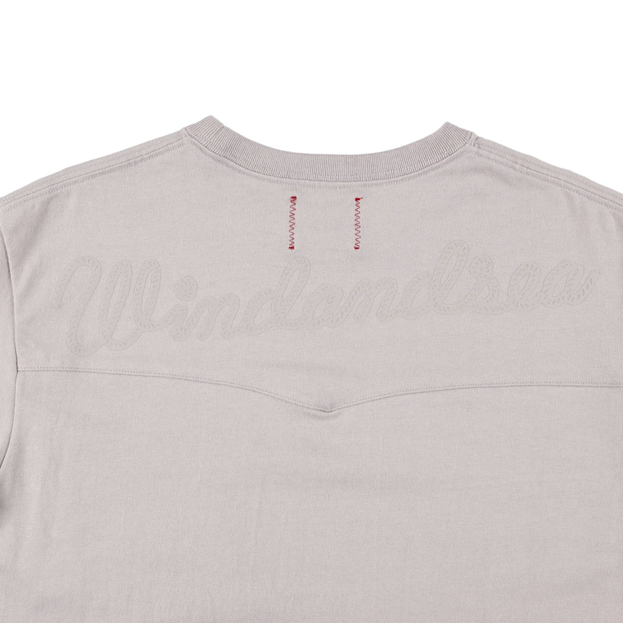 Wrangler x WDS Western Rope L/S Tee / CHARCOAL