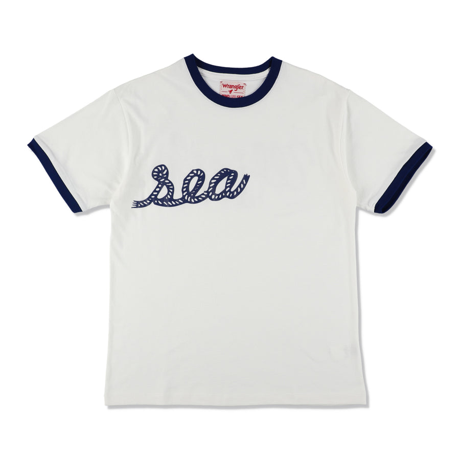 Wrangler x WDS Rope S/S Tee / WHITE_LIN_NAVY