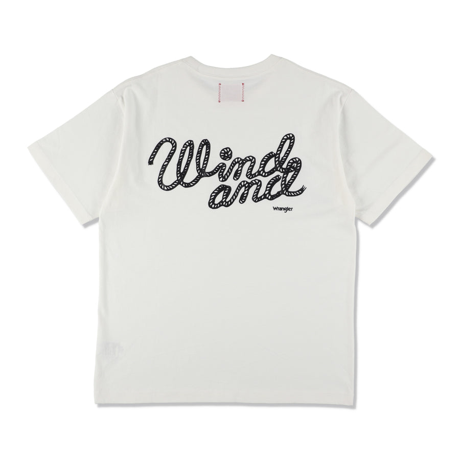 Wrangler x WDS Rope S/S Tee / WHITE_PLANE