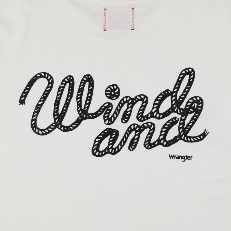 Wrangler x WDS Rope S/S Tee / WHITE_PLANE