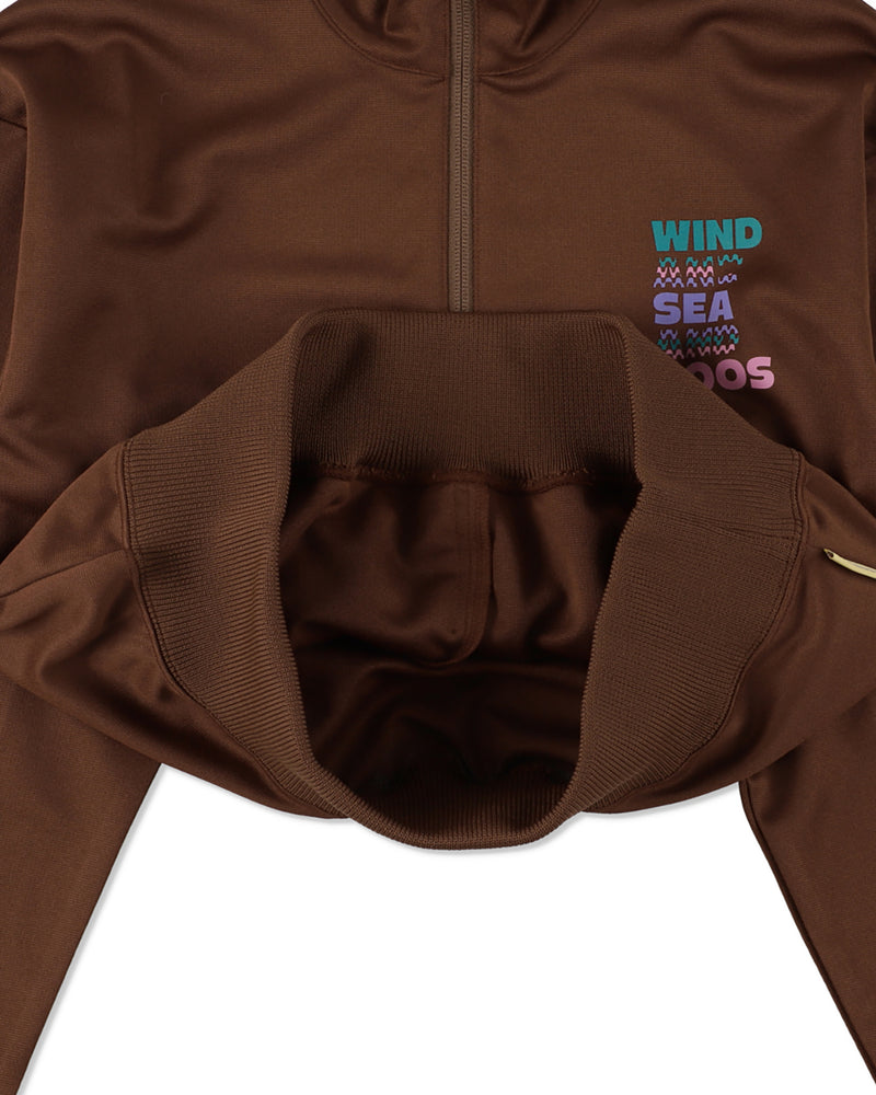 ZOOS HALF ZIP TRACK JACKET