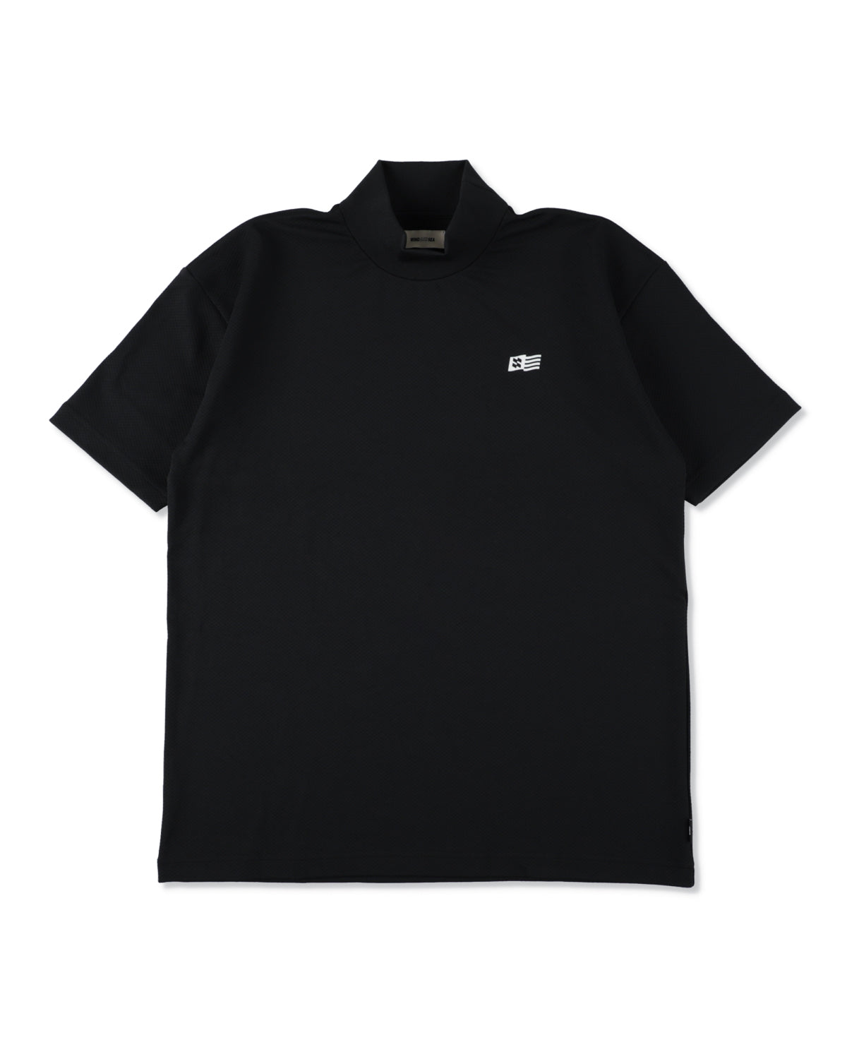 PANEL MOCK NECK S/S TEE