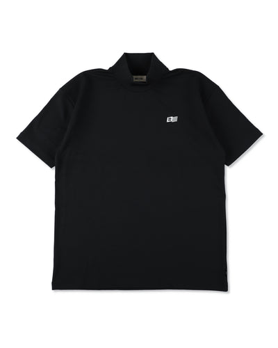 PANEL MOCK NECK S/S TEE
