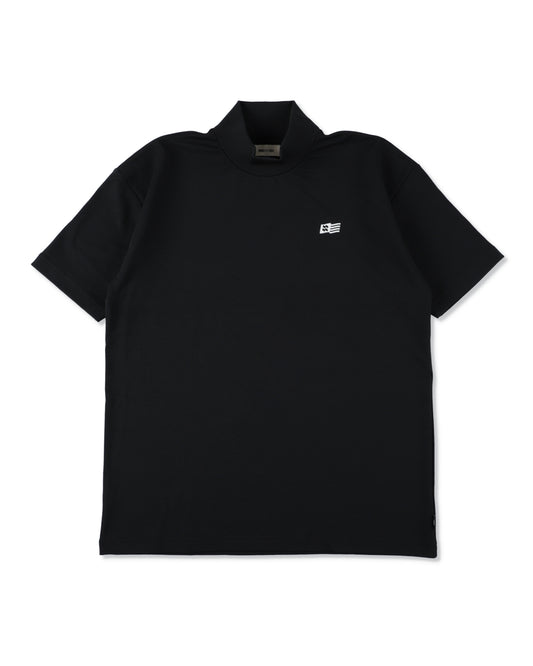 PANEL MOCK NECK S/S TEE