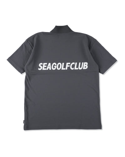 PANEL MOCK NECK S/S TEE