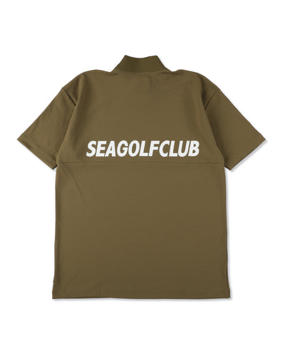 PANEL MOCK NECK S/S TEE