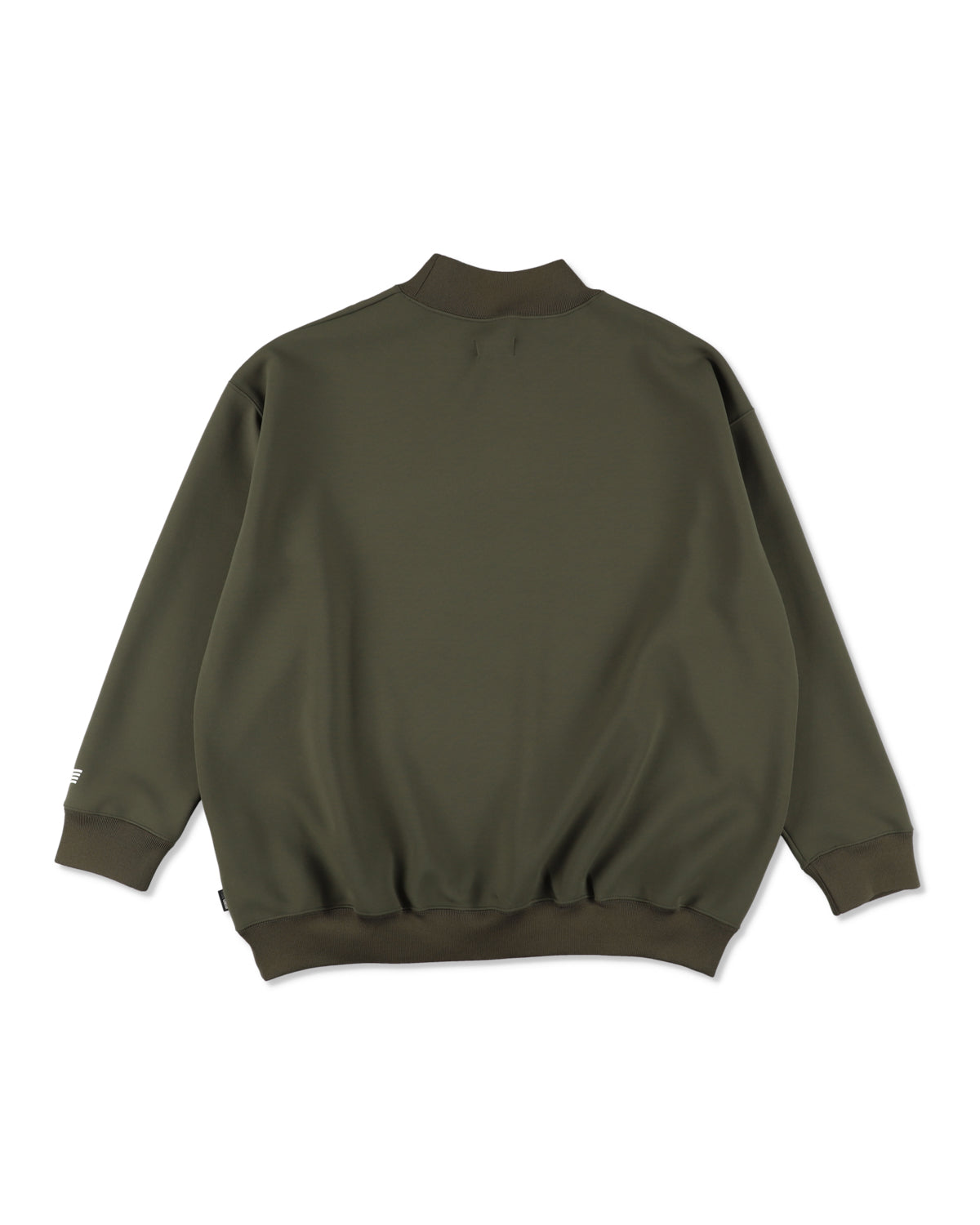 MOCK NECK PONCH L/S TEE