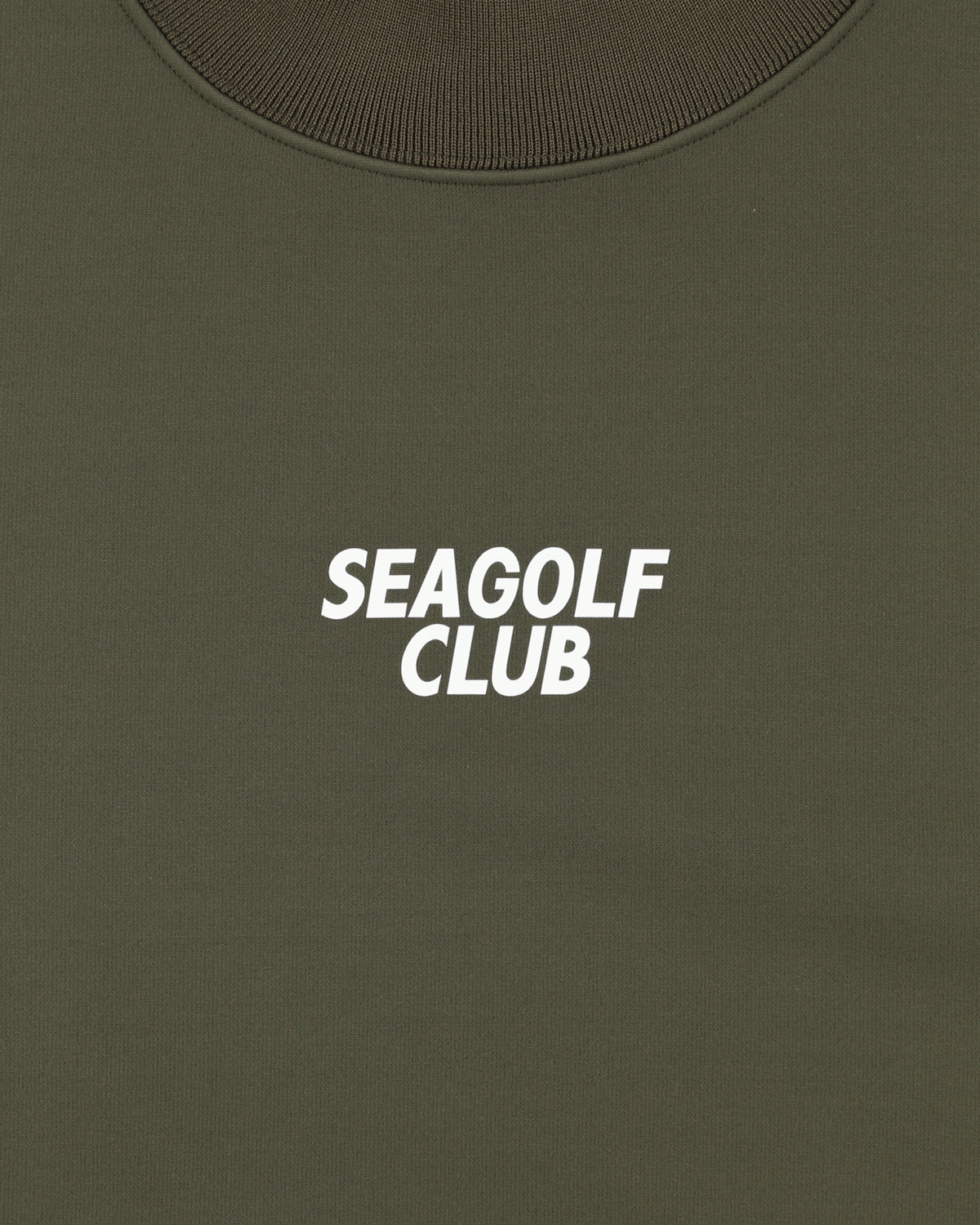 MOCK NECK PONCH L/S TEE