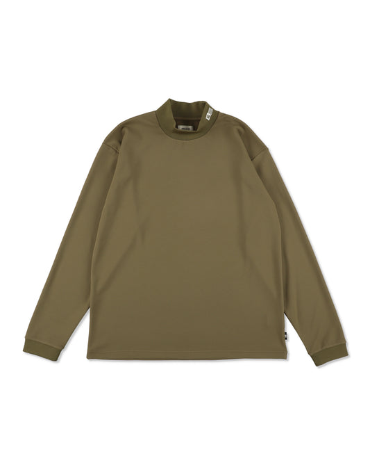 MOCK NECK L/S TEE