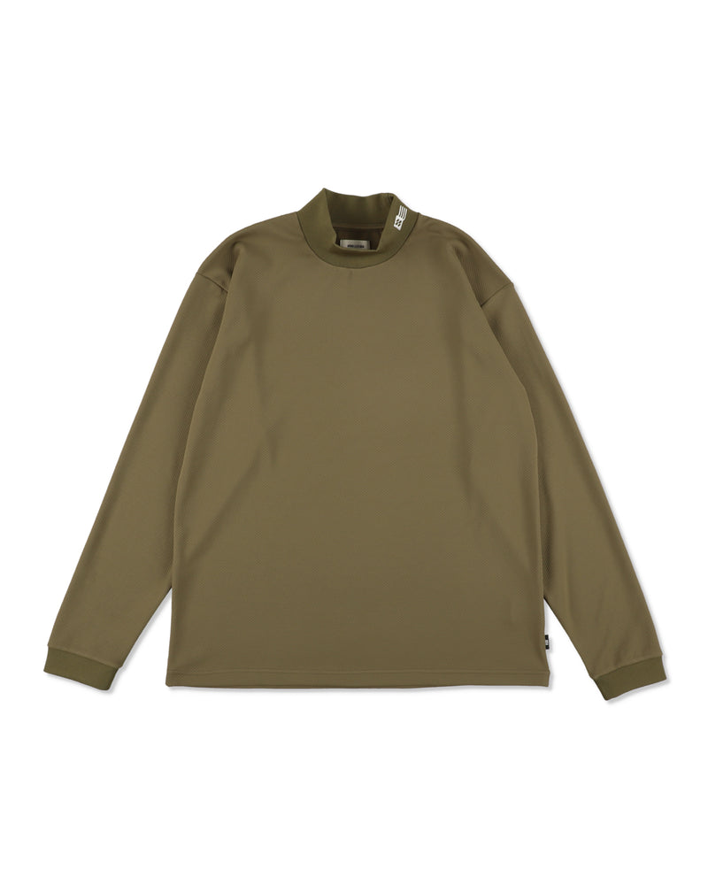 MOCK NECK L/S TEE