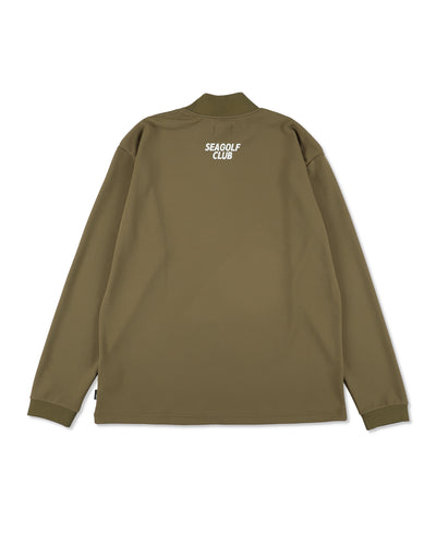 MOCK NECK L/S TEE