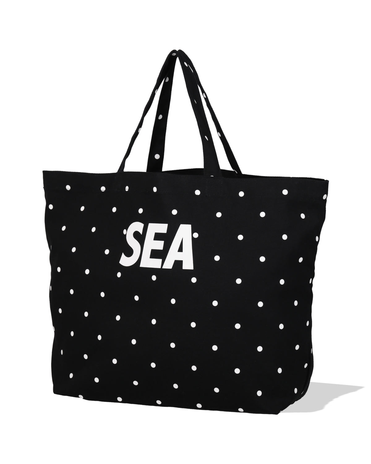 DOT SEA BIG CANVAS TOTE