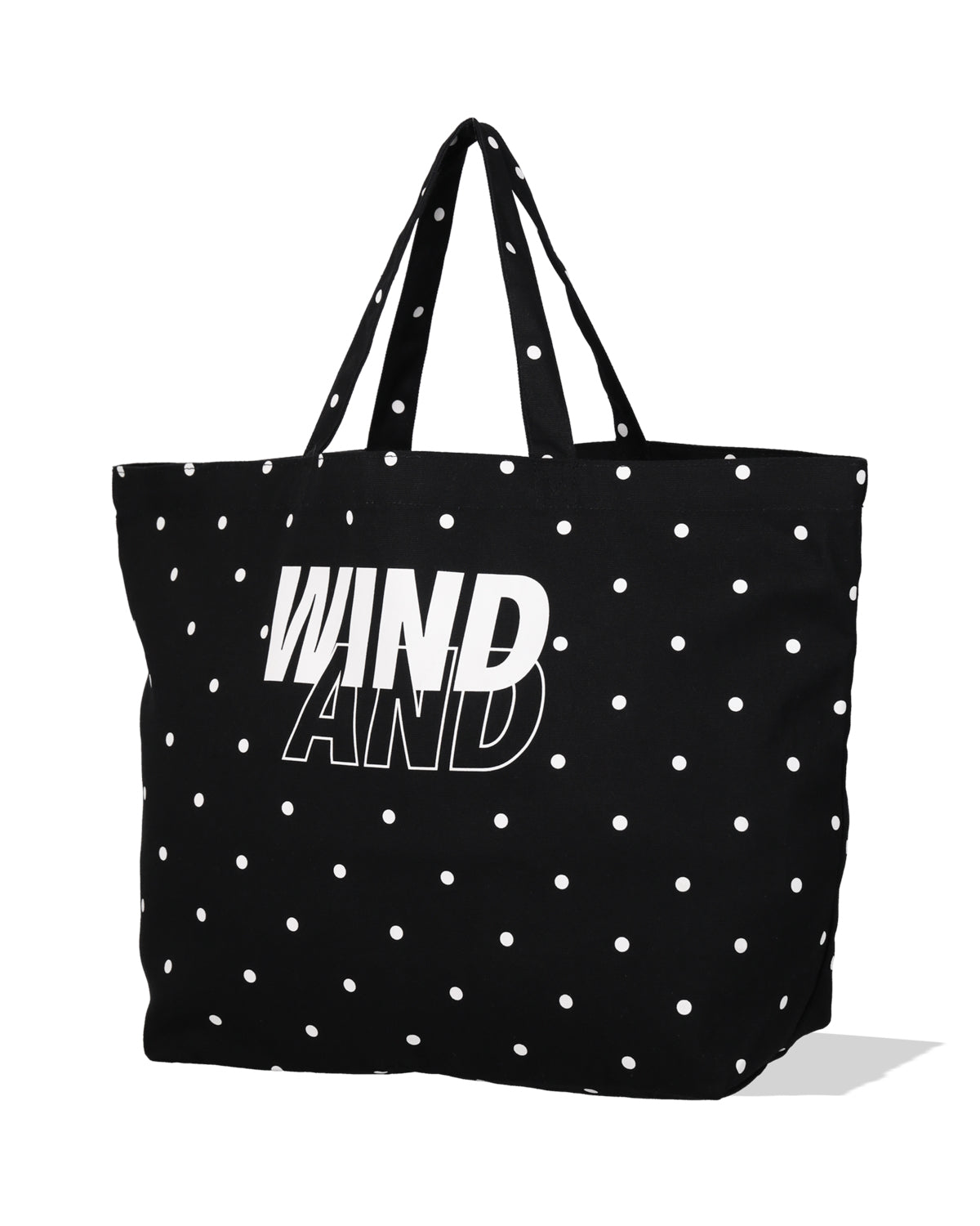 DOT SEA BIG CANVAS TOTE