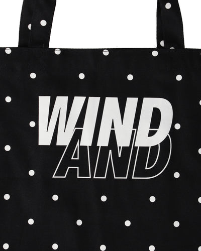 DOT SEA BIG CANVAS TOTE