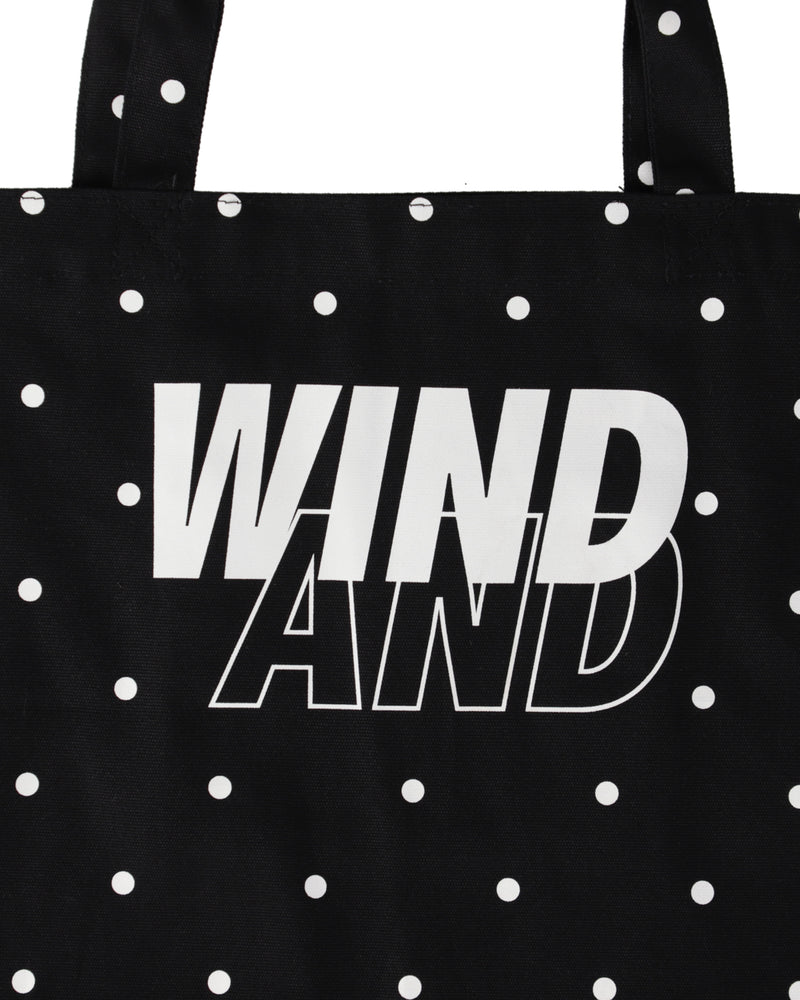 DOT SEA BIG CANVAS TOTE