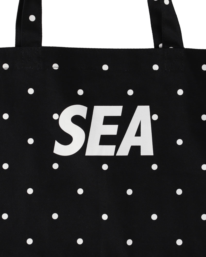 DOT SEA BIG CANVAS TOTE