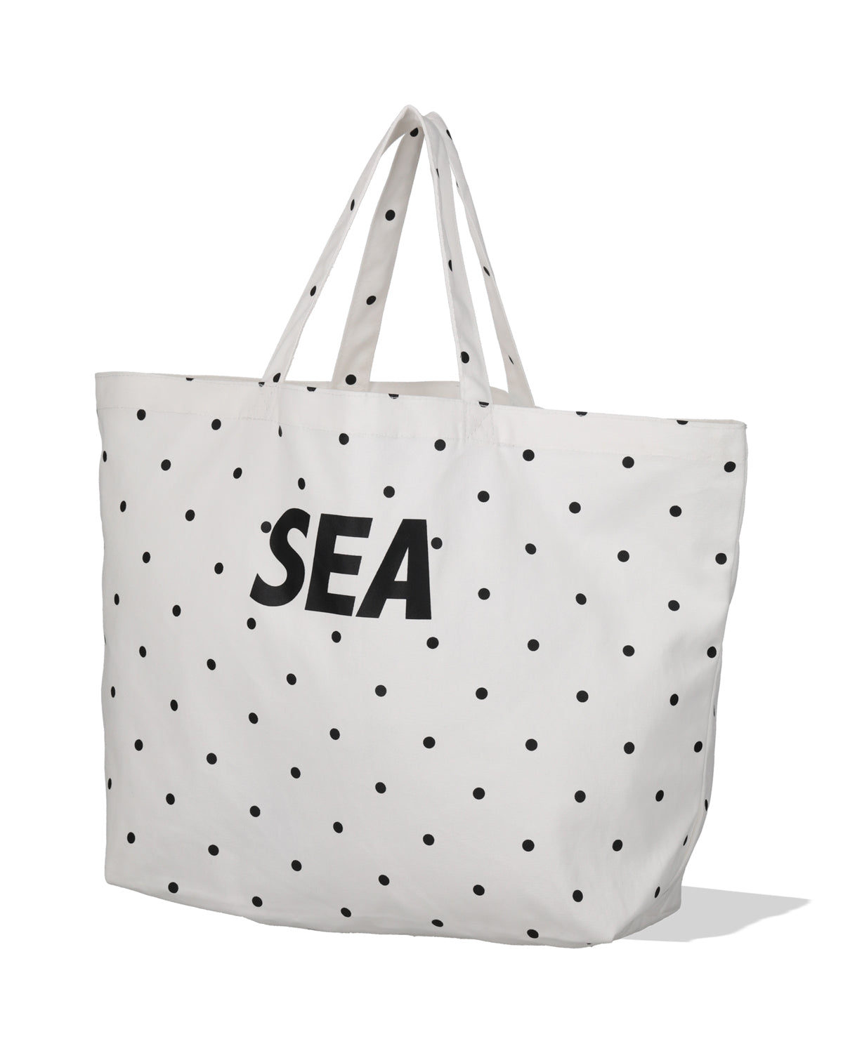 DOT SEA BIG CANVAS TOTE