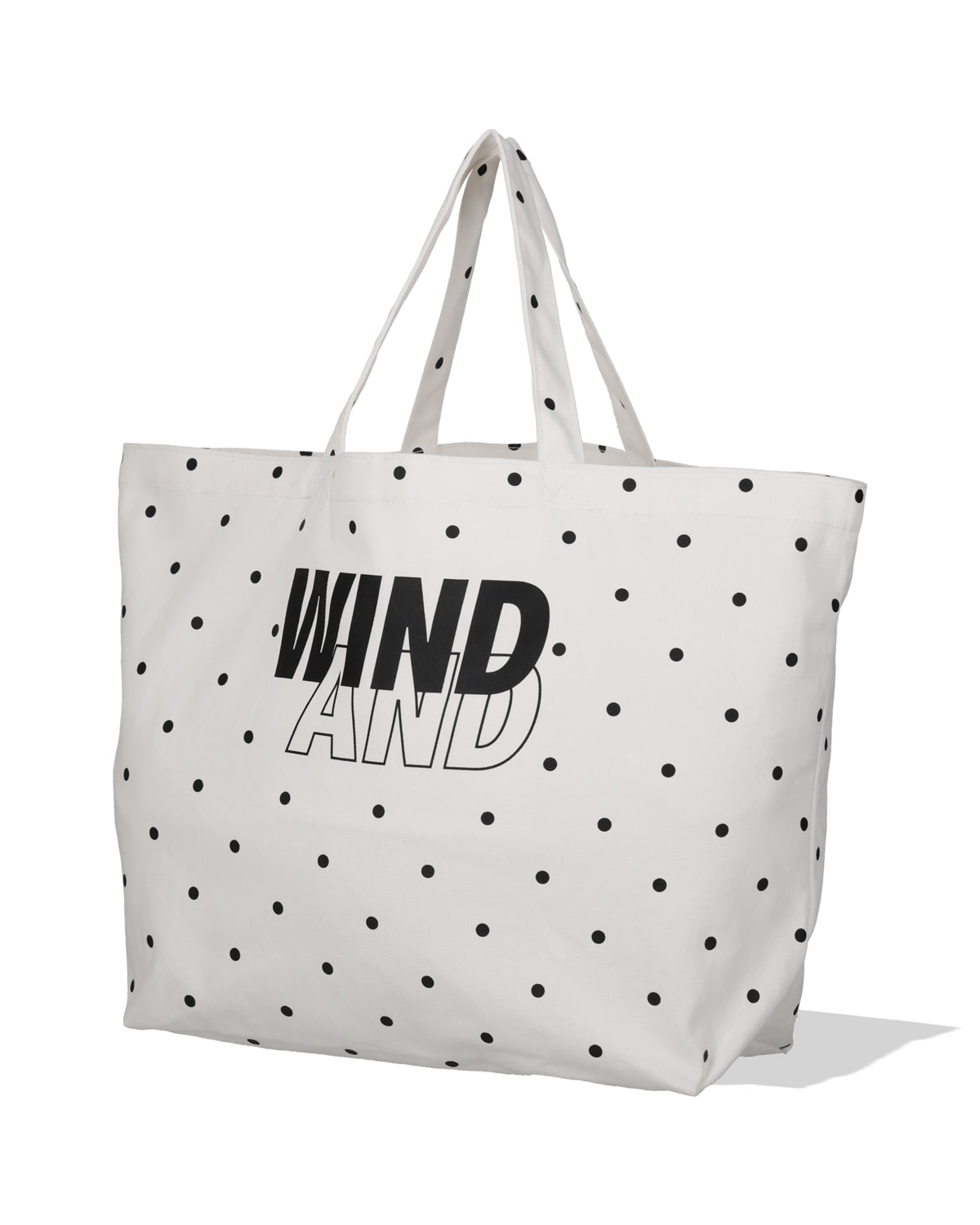 DOT SEA BIG CANVAS TOTE