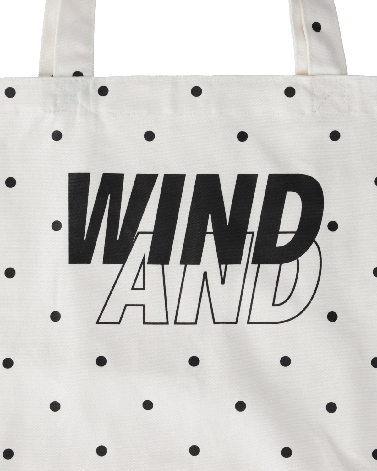 DOT SEA BIG CANVAS TOTE