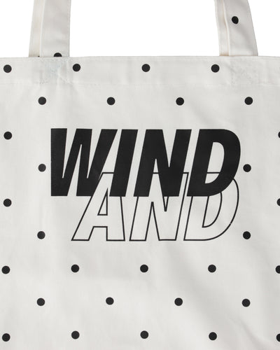 DOT SEA BIG CANVAS TOTE