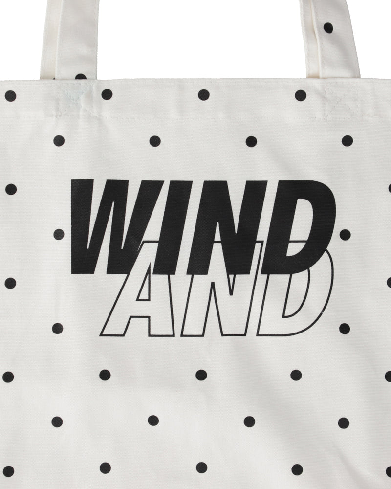 DOT SEA BIG CANVAS TOTE