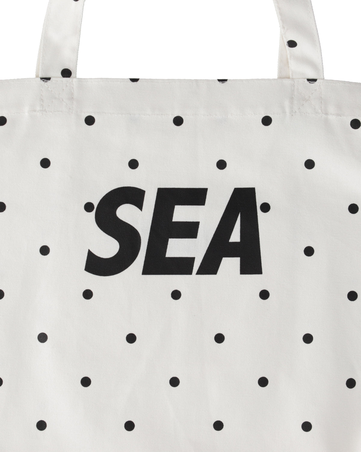 DOT SEA BIG CANVAS TOTE
