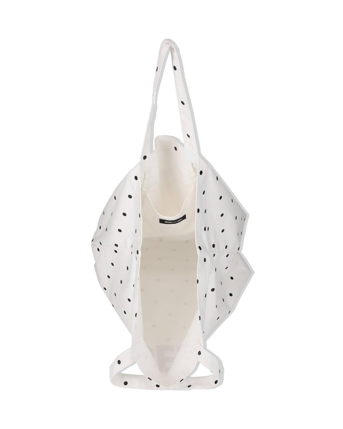 DOT SEA BIG CANVAS TOTE