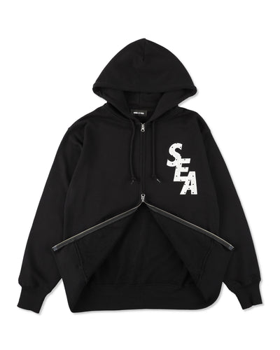 DOT SEA ZIP UP SWEATSHIRT