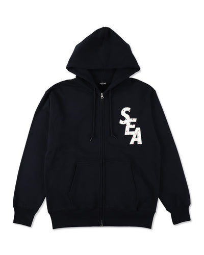 DOT SEA ZIP UP SWEATSHIRT