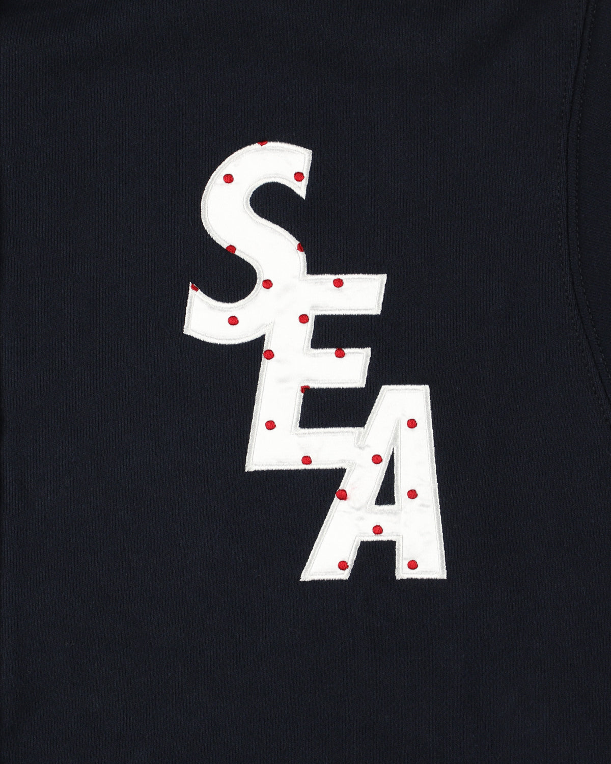 DOT SEA ZIP UP SWEATSHIRT