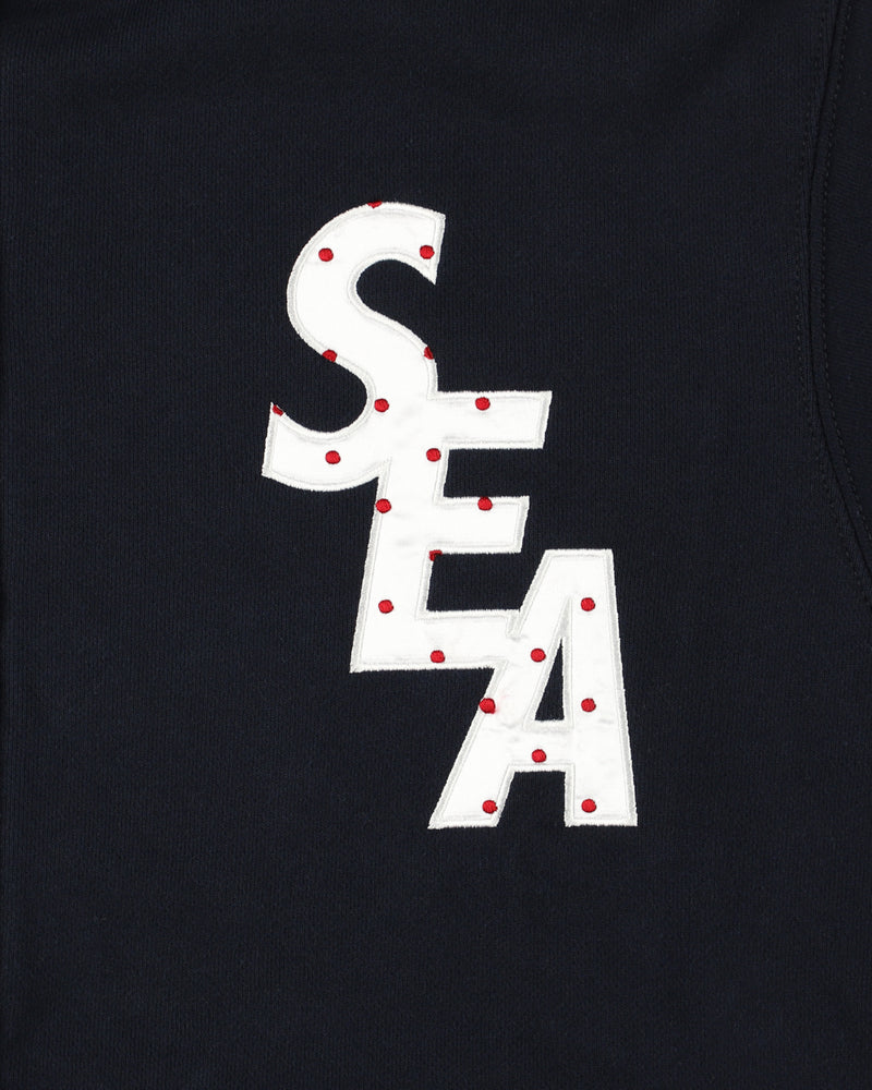 DOT SEA ZIP UP SWEATSHIRT