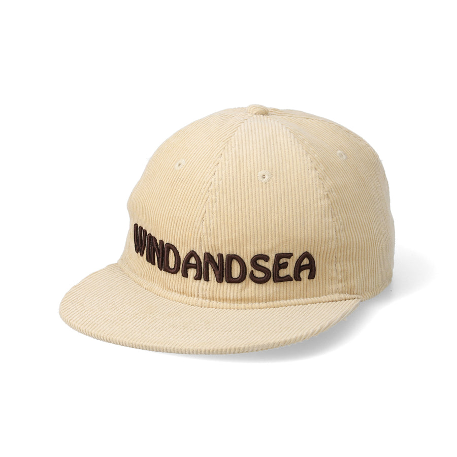 CORDUROY LOGO CAP / BEIGE