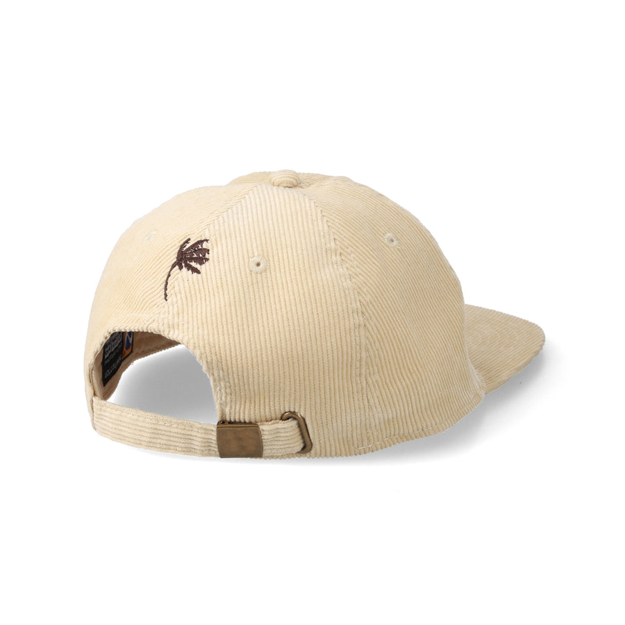 CORDUROY LOGO CAP / BEIGE