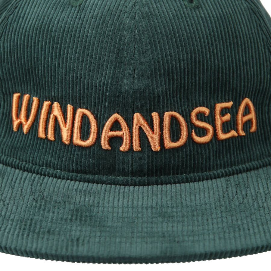 CORDUROY LOGO CAP / GREEN