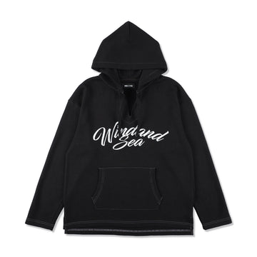 WAFFLE  MEXICAN PARKA / BLACK