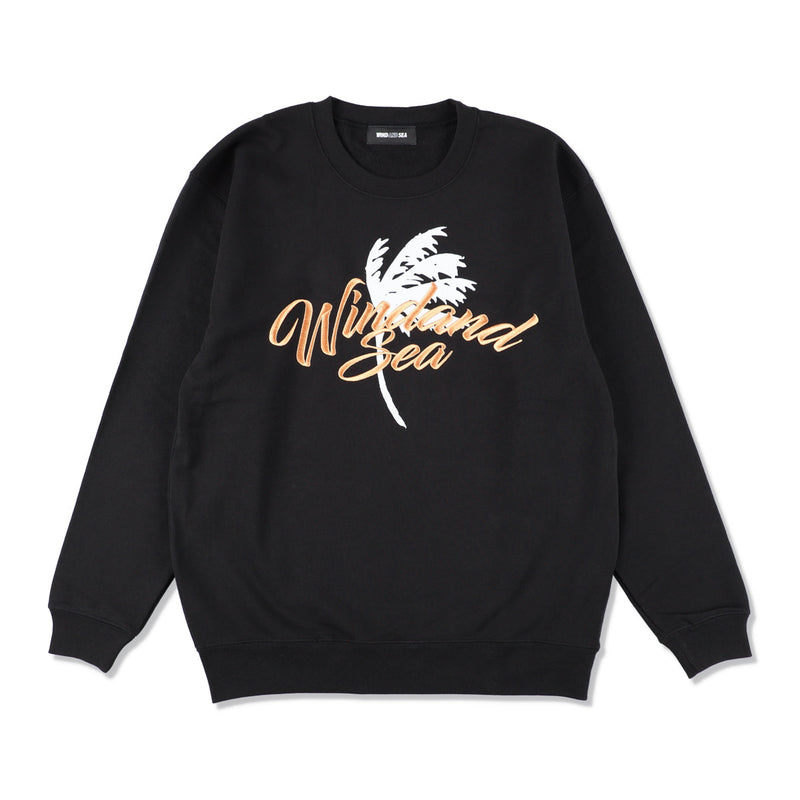 PALM TREE LOGO CREWNECK SWEAT