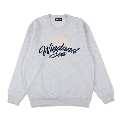 PALM TREE LOGO CREWNECK SWEAT