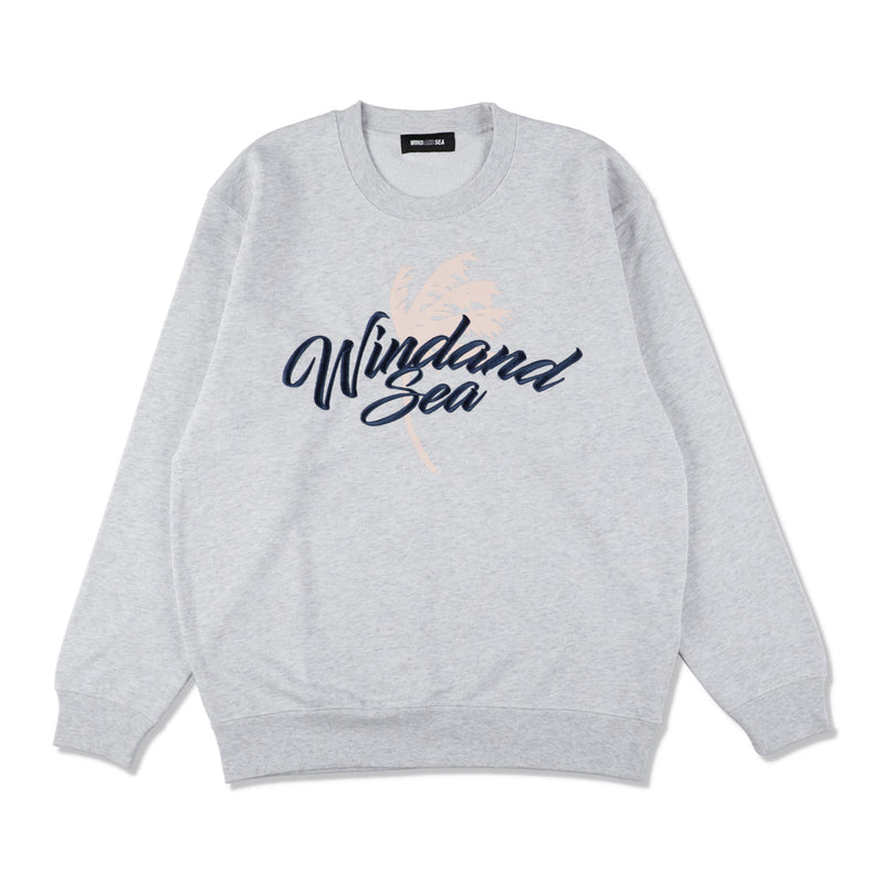PALM TREE LOGO CREWNECK SWEAT