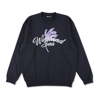 PALM TREE LOGO CREWNECK SWEAT