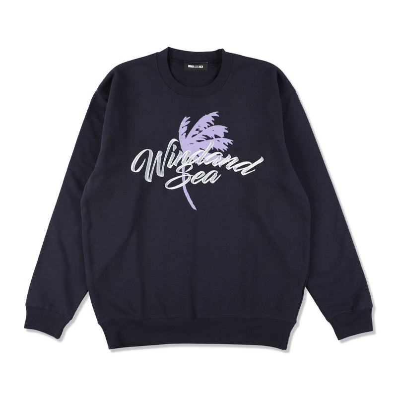 PALM TREE LOGO CREWNECK SWEAT