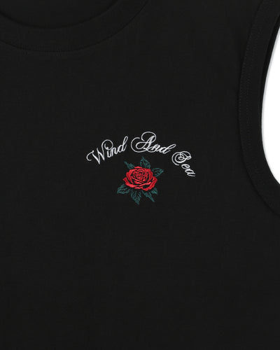 ROSE LOGO NO SLEEVE TEE