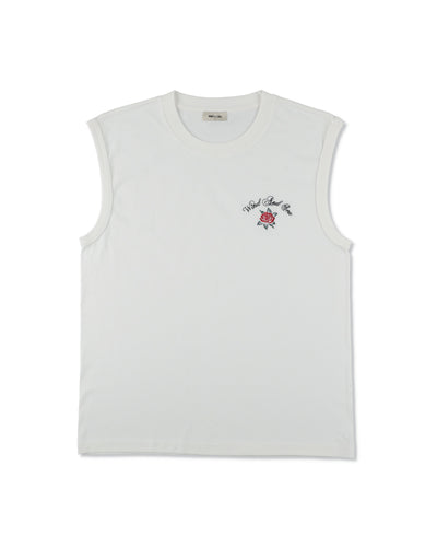 ROSE LOGO NO SLEEVE TEE